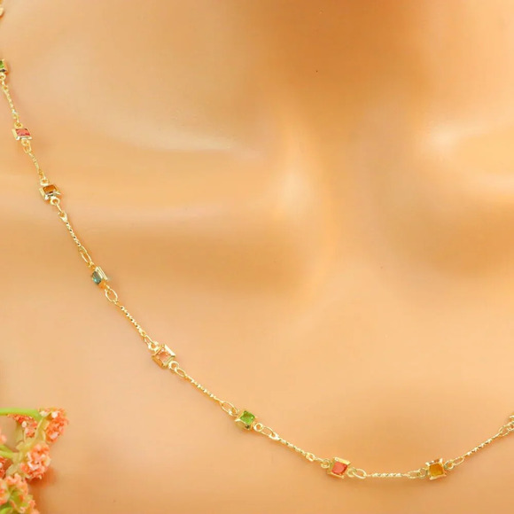 "New Beautiful Design Necklace Chain for Women/Girls, Gift, N528 - Picture 2 of 10